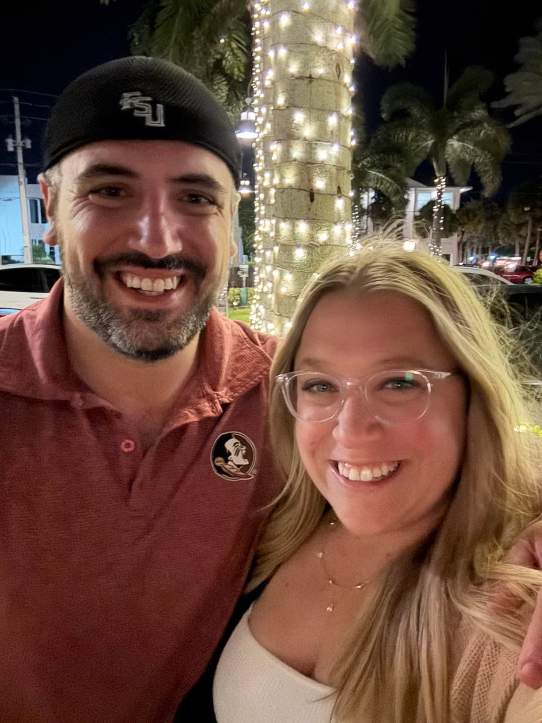 Moose and his wife on date night